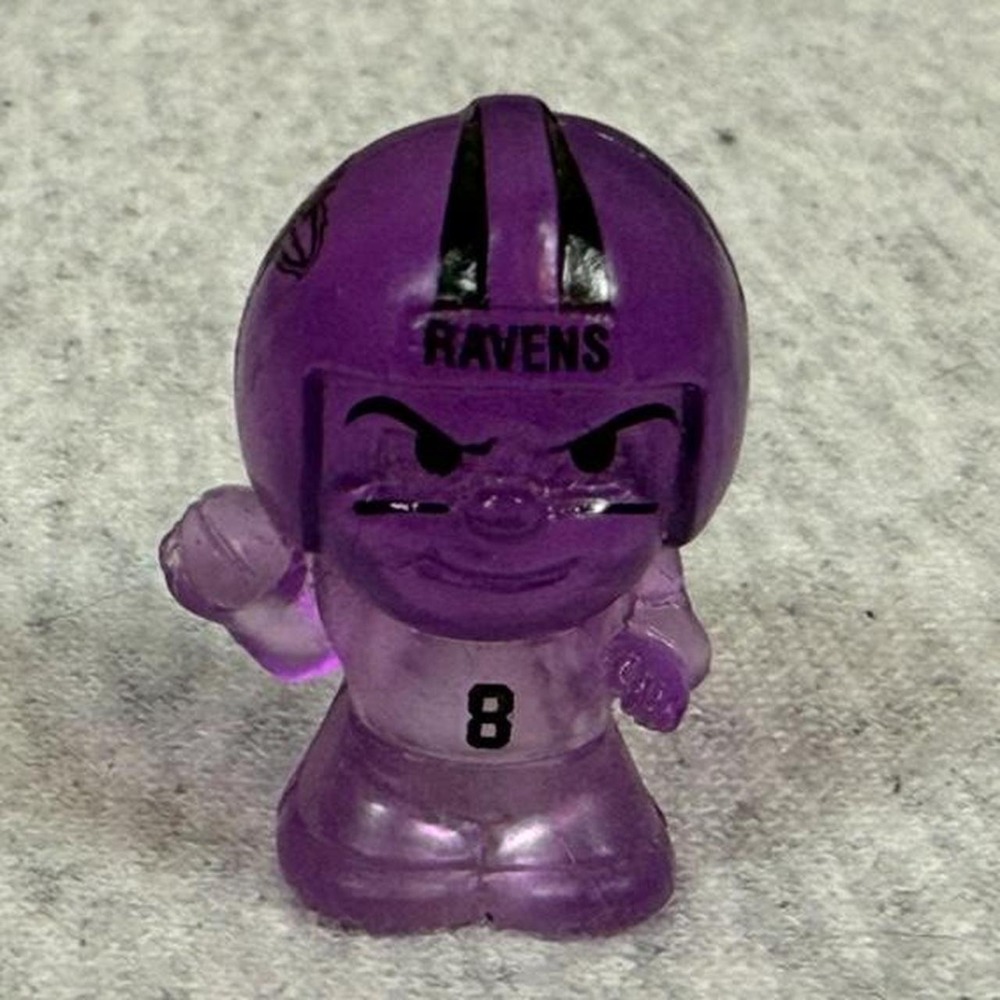 NFL TeenyMates Series 10 Lamar Jackson Purple Ice #8 - Rare Error